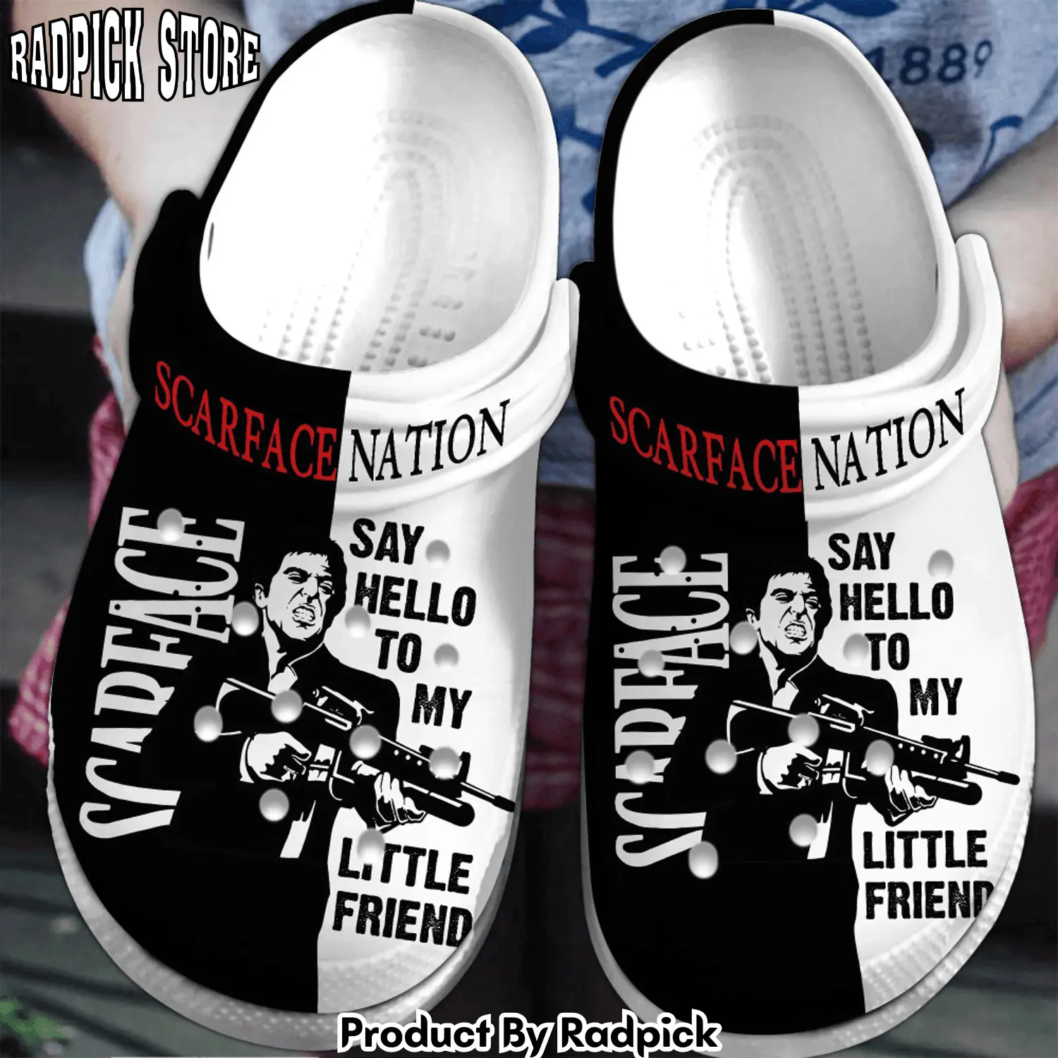 Radpick premium scarface movie clogs shoes comfortable for men women ef8 rp6522131